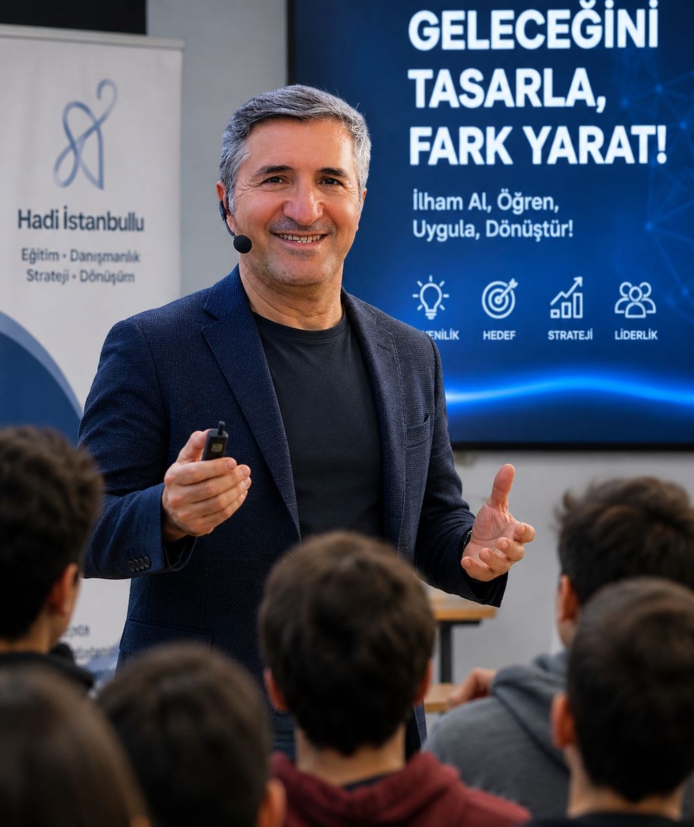 Hadi İstanbullu ders anlatırken